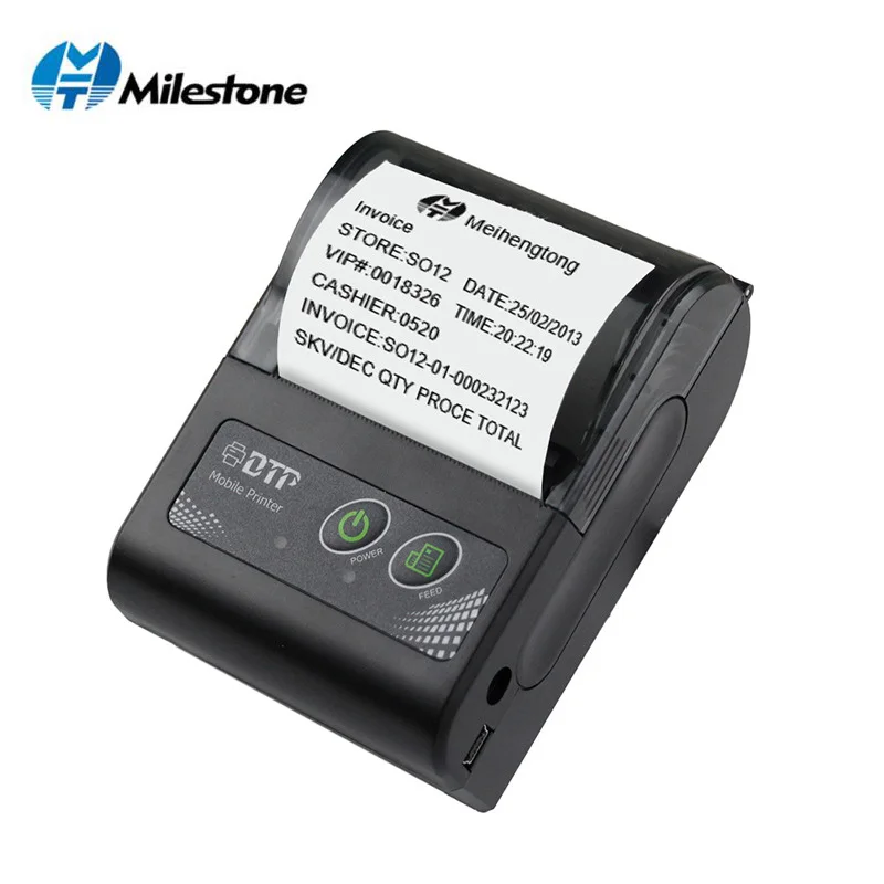 

Thermal Printers Bluetooth Android Receipt Portable Printer 58MM Mini bill ticket USB Wireless Pos Printer Pocket Printer P10