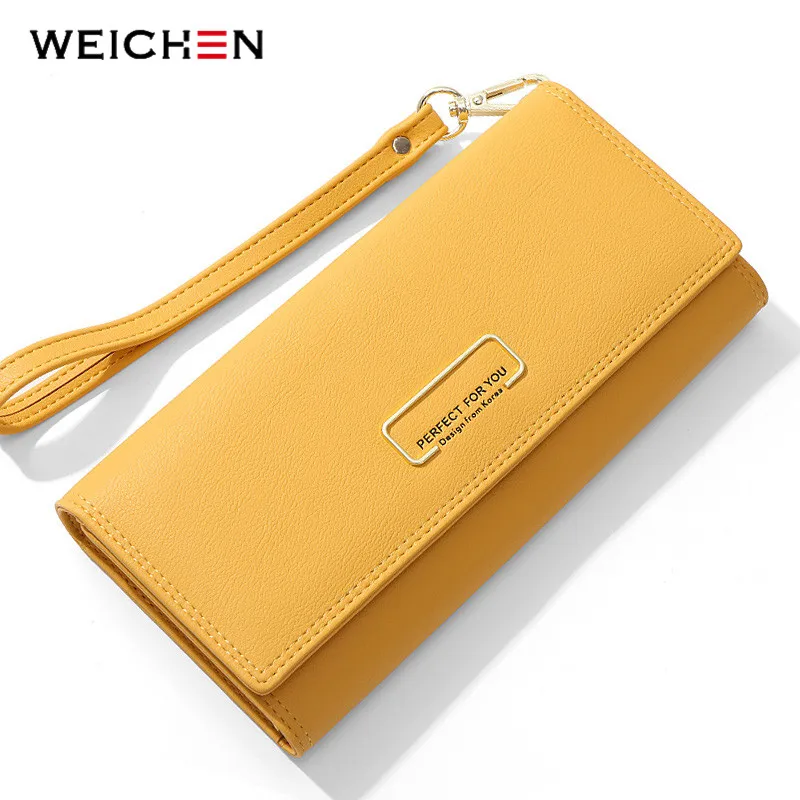 Бренд weichen дизайнерский браслет Кошелек для женщин из искусственной кожи женский