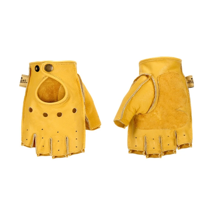 

Мотоциклетные Перчатки с сенсорным экраном, летние дышащие модные перчатки в стиле ретро для езды на мотоцикле