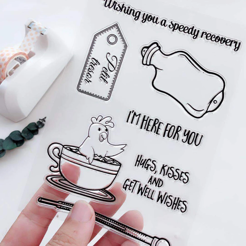 Штамп для чашек сделай сам прозрачный фотоальбом скрапбукинга | Дом и сад