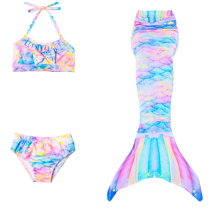 2021 летнее платье для девочек &quotРусалка&quot с хвостом детский бассейн вечерние