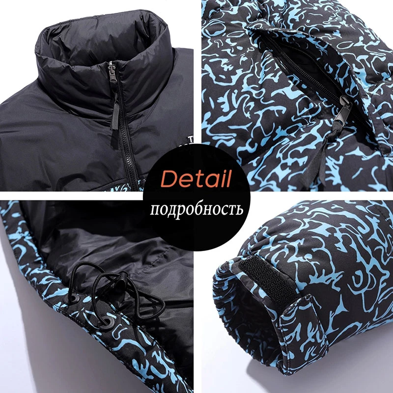 

KKSKY Men's Outwear Down Parkas Jacket Fashion Loose Fit Warm Coat Men Classic Outfits Thick Homme Clothing Jakcet 2020 Winter