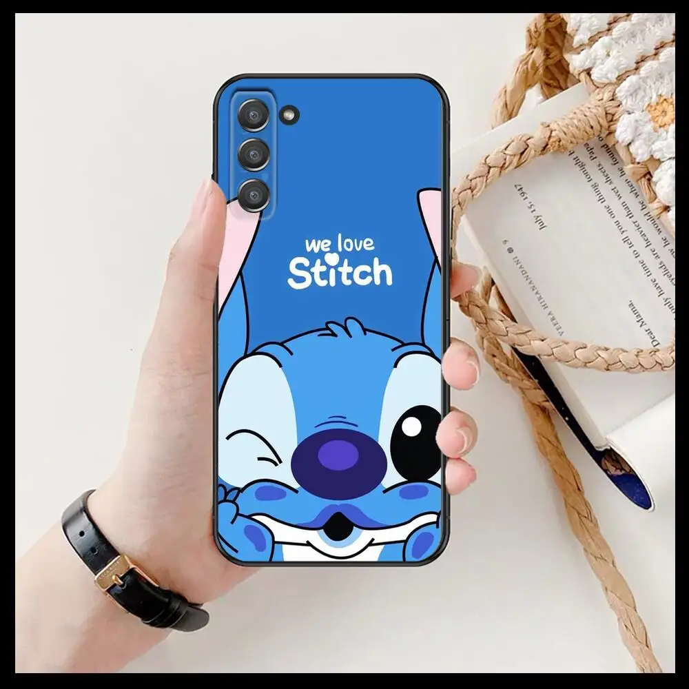 Чехол для телефона с забавным диснеевским стичем SamSung Galaxy s6 s7 S8 S9 S10E S20 S21 S5 S30 Plus fe 5G