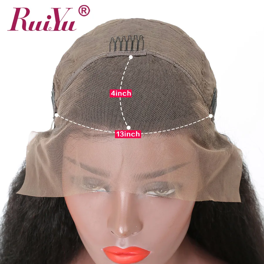 Блонд 613 парик фронта шнурка 13*4 RUIYU парики человеческих волос для черных женщин