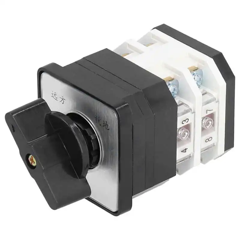 Вращающийся кулачковый переключатель универсальный Электрический 2 позиция