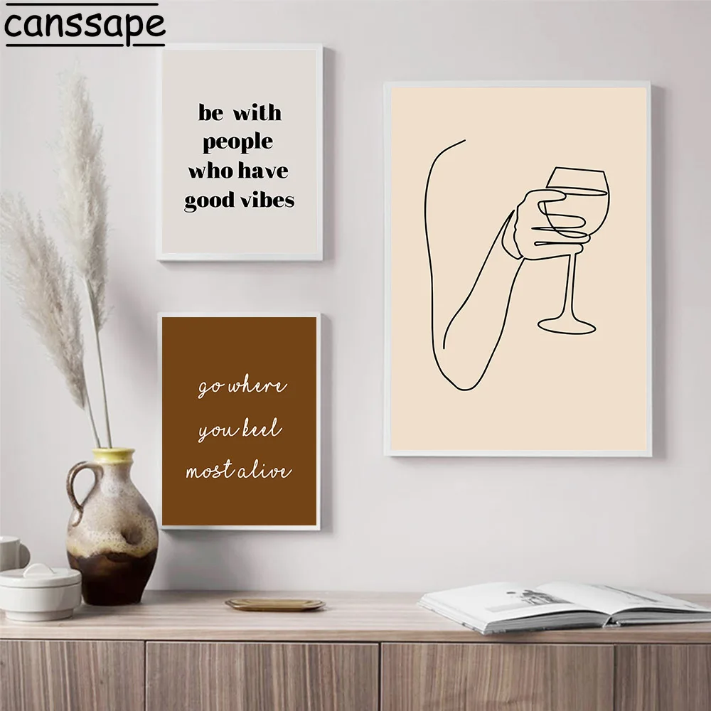 Абстрактное лицо девушки плакаты постеры стеклянная линия рисунок на стену