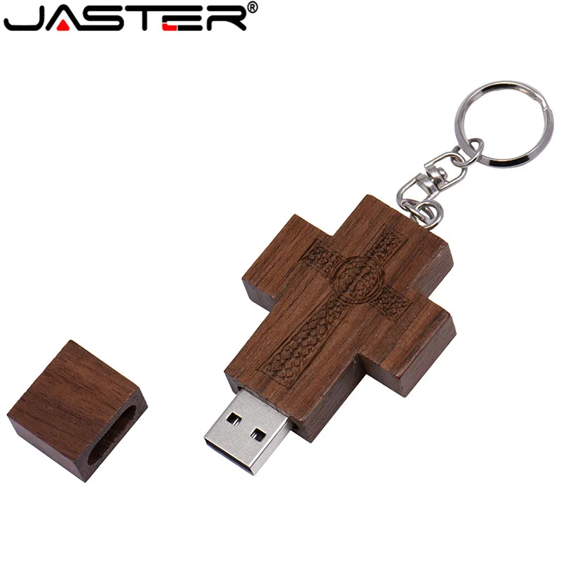 Оригинальный флэш накопитель JASTER орехового цвета с коробкой Humu push pull usb 2 0 4 ГБ/8