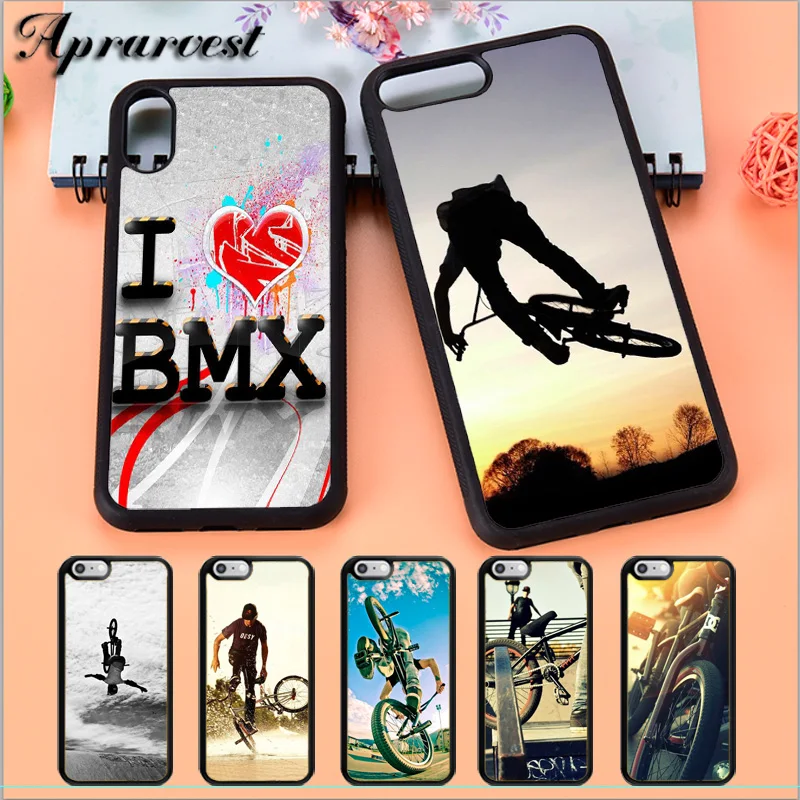 Aprarvest любовь BMX велосипед спортивный чехол для телефона iPhone 5 5S SE 6 6S 7 8 PLUS X XS XR MAX 11 PRO