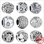 Бусина-Шарм Цветы из серебра 925 пробы для браслета Pandora