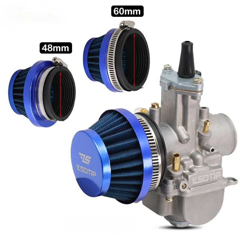 

Motorcycle Air Filter Cleaner Washable for Dellorto SHA Carb Carburetor 50cc 70cc 90cc 110cc ATV Dirt Pit Moped