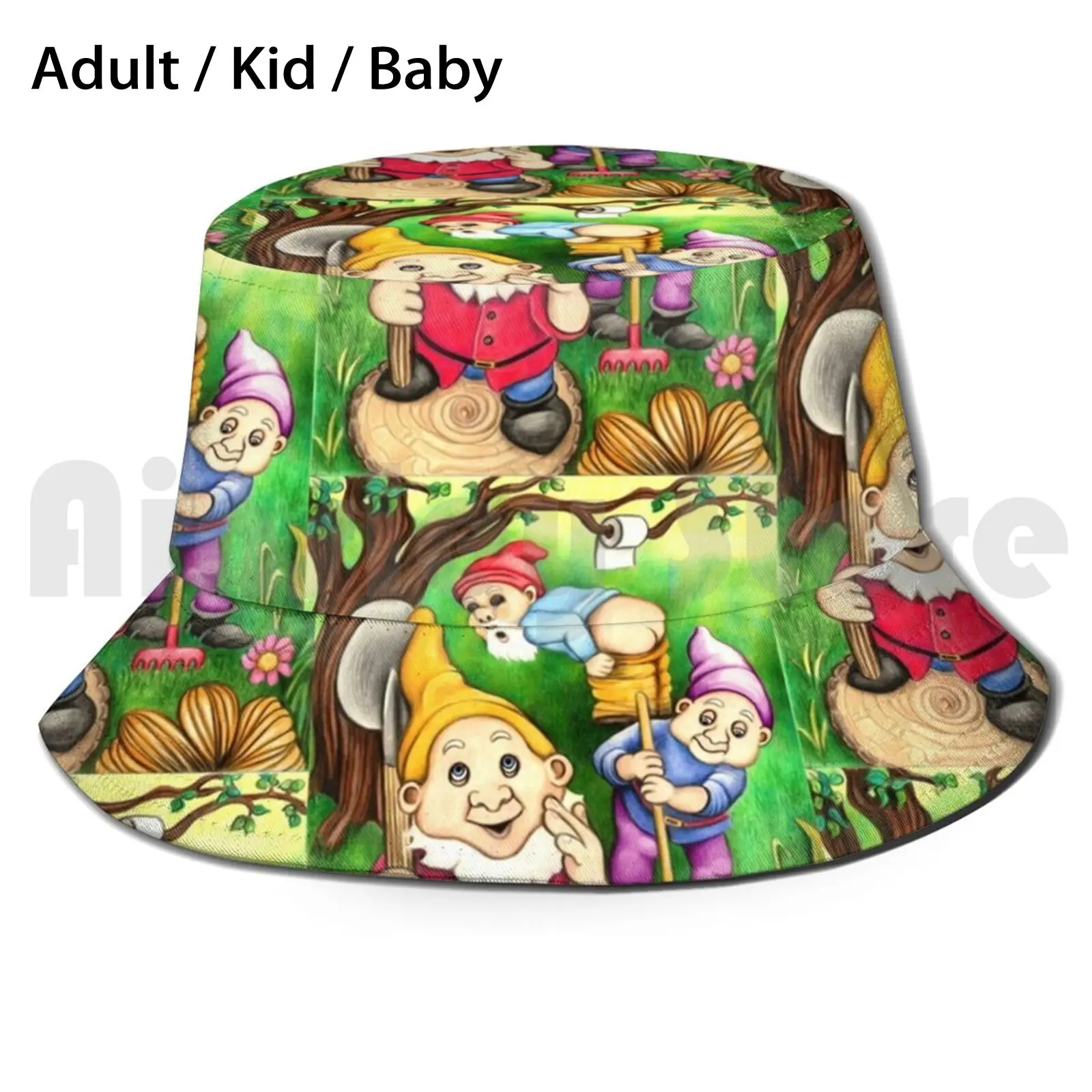 

Привет хо! Солнцезащитная Складная шапка, Юмористическая мультяшная УФ-защита для лепрекаутов, для садоводства, озорной тарелки, карликово...