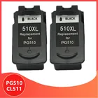 Чернильный картридж 2 Black PG510 CL511 для замены Canon PG 510 pg-510 CL 511 для MP240 MP250 MP260 MP280 MP480 MP490 IP2700MP499