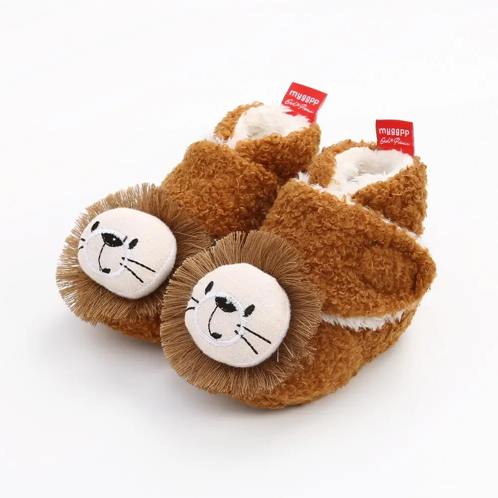 

Winter Infant First Walkers Cartoon Baby Shoes Warm Newborn Shoes Soft Sole Spring Toddler Shoes Baby Girl Boy Prewalker