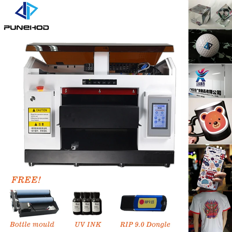 DX5 УФ принтер A3 высокоскоростной DTG 3D рельефный планшетный цифровой для одежды