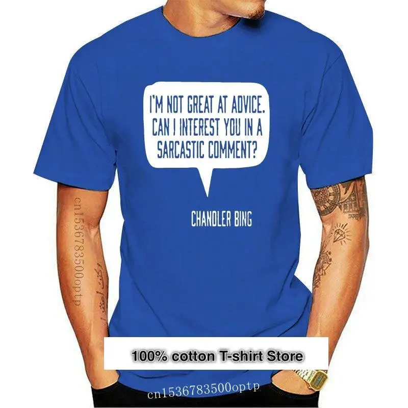 

Camiseta con frase Chandler Bing de New Friends