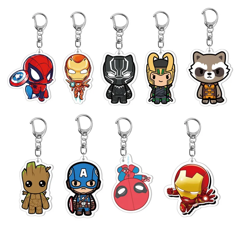 С принтами &quotMarvel&quot &quotМстители&quot 3 Бесконечность войны фигурки игрушки