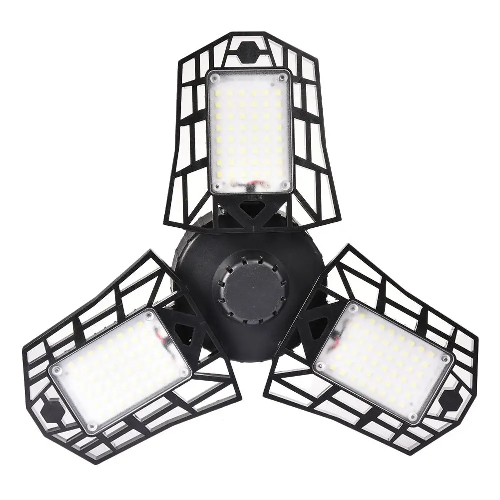 60 Вт светодиодный деформируемый светильник для гаража E27 промышленный цеха