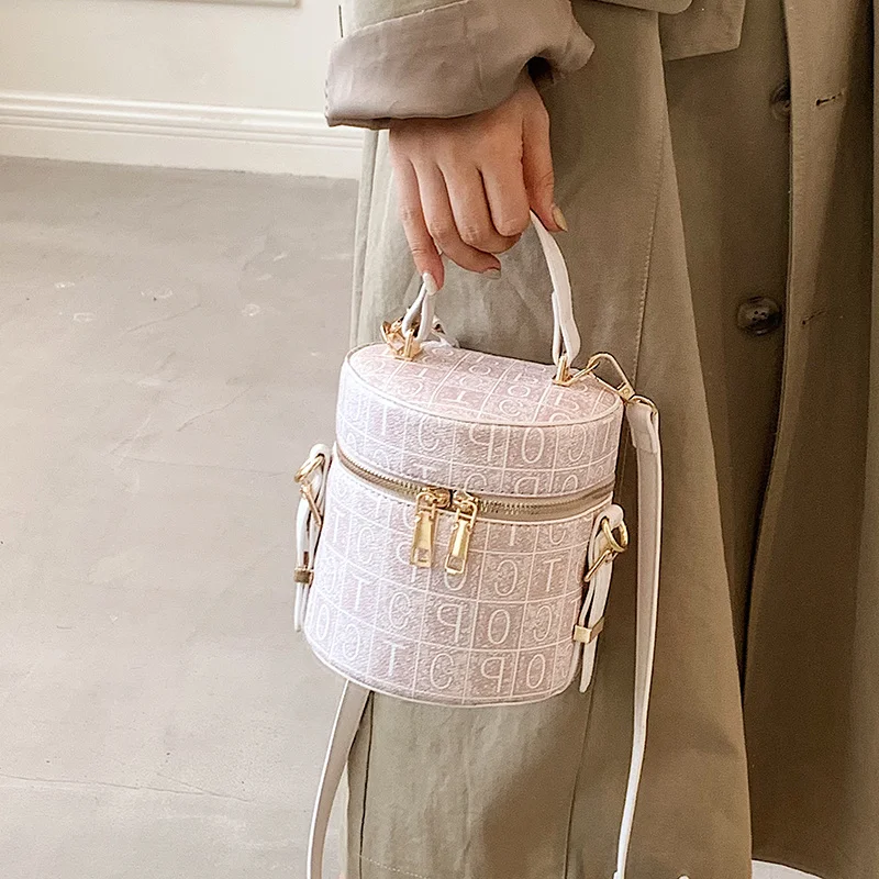 

2021 Popular Single Shoulder Bag Women Top Quality Ins Messenger Portable Bucket Casaul Shopping Tote Crossbody Bags Handbag