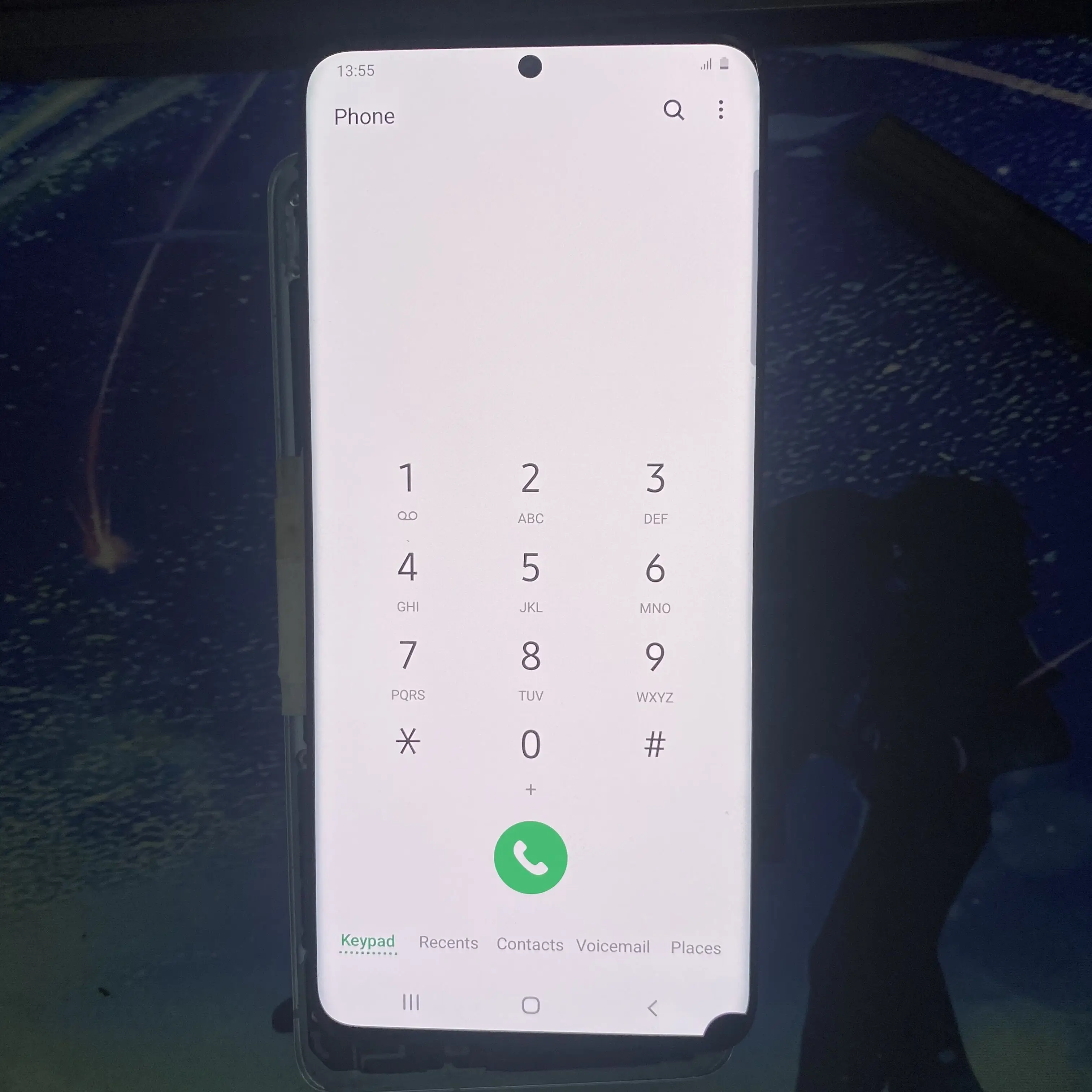 Один выбор точечный линейный битый пиксельный ЖК-дисплей для Samsung Galaxy S20 G980 G980F