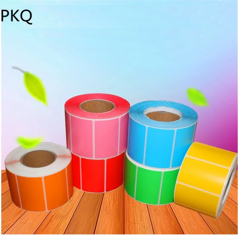 1400 шт/рулон новый цветной дизайн крафт пустой уплотнительный стикер DIY