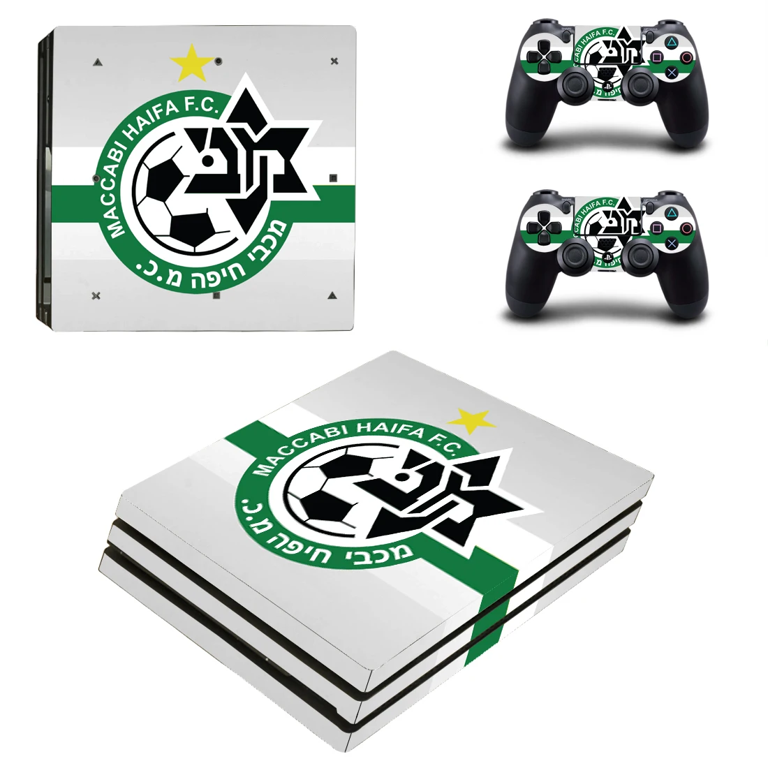 

Maccabi Haifa PS4 Pro Skin Sticker Decal Cover For PlayStation 4 PS4 Pro Console & Controller Skins Vinyl