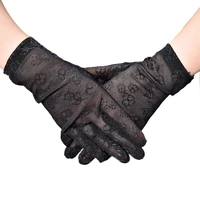mesh breathable gloves outdoor uv proof riding screen show party household summer sun protection bike cycling gloves guantes