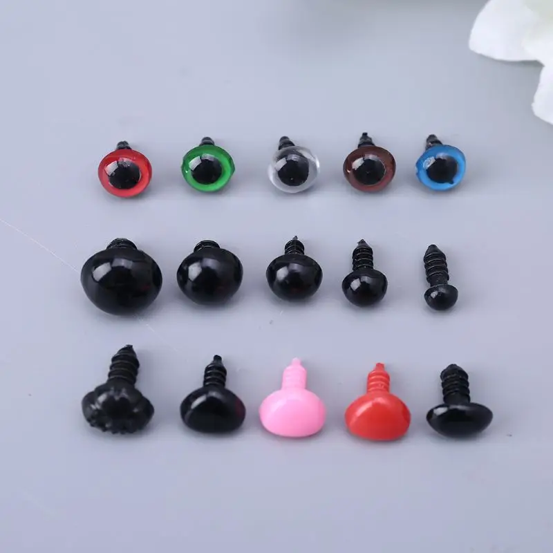 

320/374/380pcs Plastic Safety Doll Eyes with Washers for Bear Stuffed Animal DIY T3LA