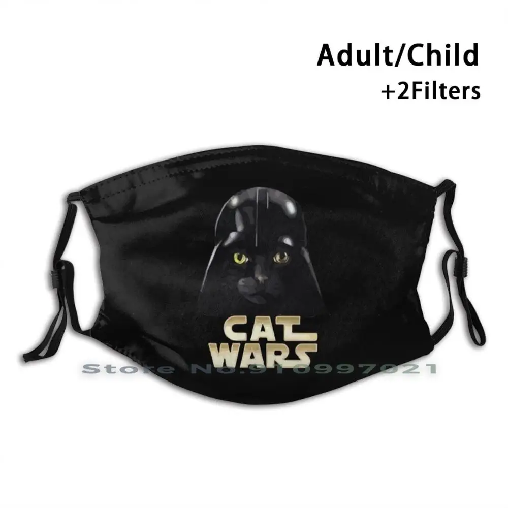 I Love My Cat V.10 Wars V.04 неодноразовая маска для лица PM2.5 фильтры детей и взрослых кошек
