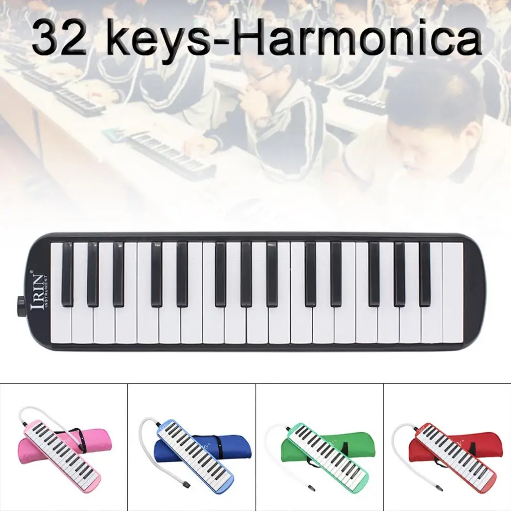32 клавиши Melodica портативный ротовой орган пианино обучающий инструмент с сумкой