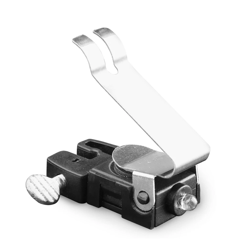 1 Buah Lampu Sepeda Tahan Hujan Aman dengan Baterai CR1025 Bersepeda Nano Rem LED Lampu Merah Mini Lampu Rem Sepeda Travel Ultra Terang