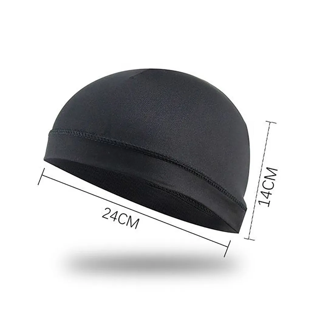 

Moisture Wicking Cooling Skull Cap Inner Liner Helmet Beanie Dome Cap Sweatband Quick Dry Breathable Hat Inner Liner Helmet#A35