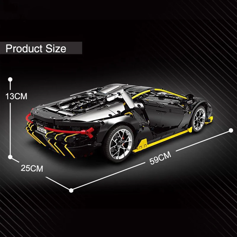 В оригинальной коробке Lamborghining 100 года Centenario hypercar Corvetted Centennial Cow Super Racing Car Model