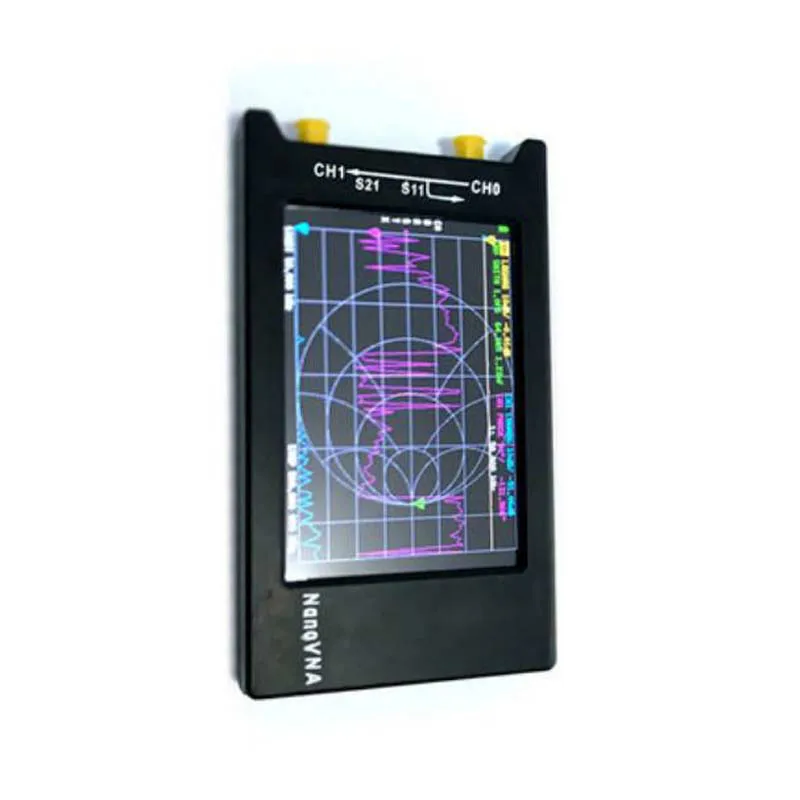 Новейшая версия NanoVNA H4 10KHz ~ 1 5 GHz VNA 4inch LCD 1950MAh батарея HF VHF UHF UV векторная сетевая