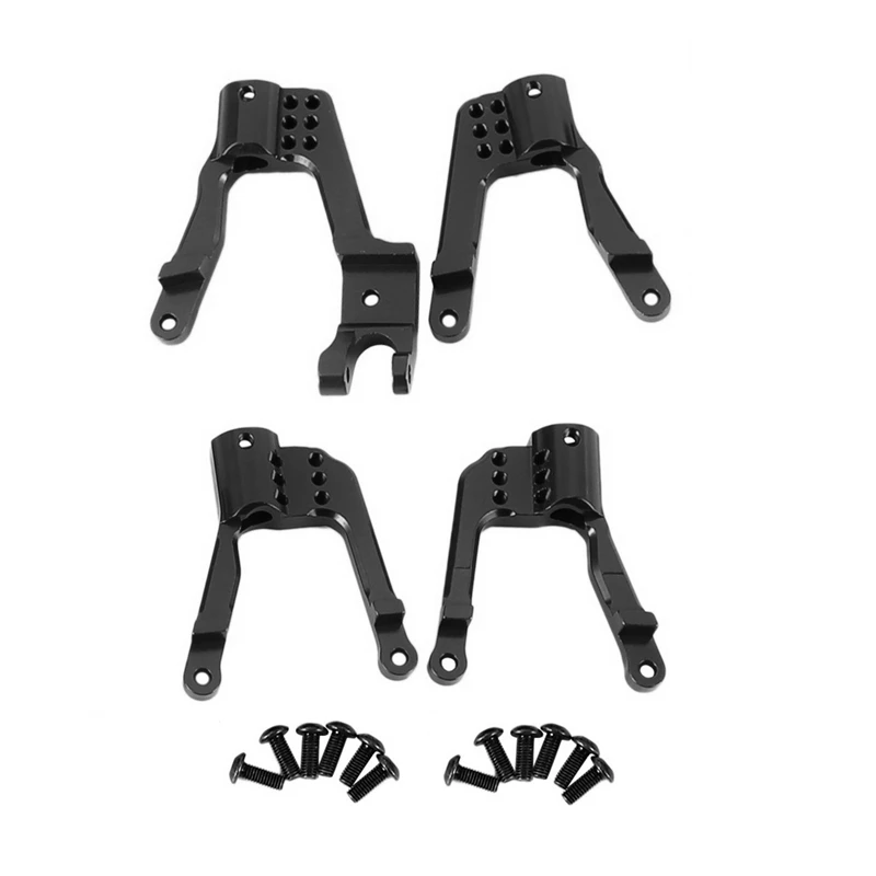 

4PCS RC Car Metal Shock Absorber Damper Towers Hoops Mount for 1/10 RC Crawler SCX10 II 90046 90047 Upgrade Parts