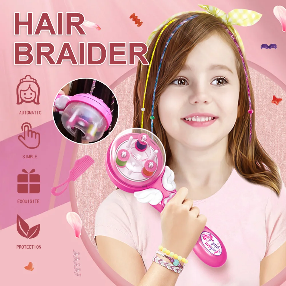 

Automatic Hair Braider Electric Braiding Hairstyle Tool Ergonomic Design Twist Knitted Machine Kids Girl Gift Hair Styling Tools