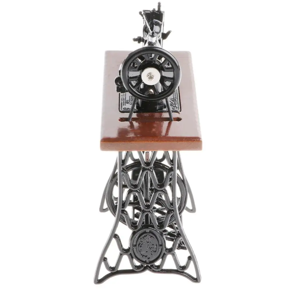 Старомодная швейная машина из сплава 1:10 модель игрушки подарок коллекция