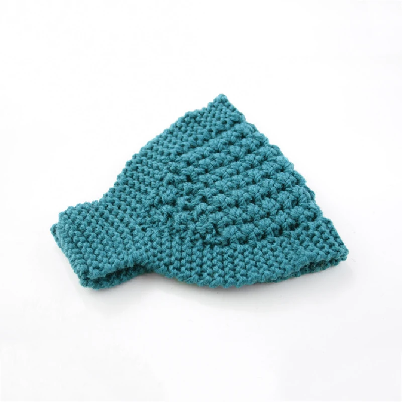 

New Fashion Winter Warm Turban Soft Knit Headband Design Pineapple Stretch Hair band Headwrap Hair Accessories For Lady Women