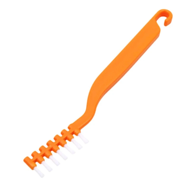 H052 Bendable Keyboard  Brush Dust Removal Computer Cleaning Brush Tool Non Slip Grip Sturdy Hook 1 Pc
