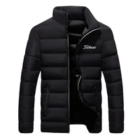 mens golf brand jacket gentle zipper coat autumn winter down sports jacket casual trendy menswear outwear m 4xl
