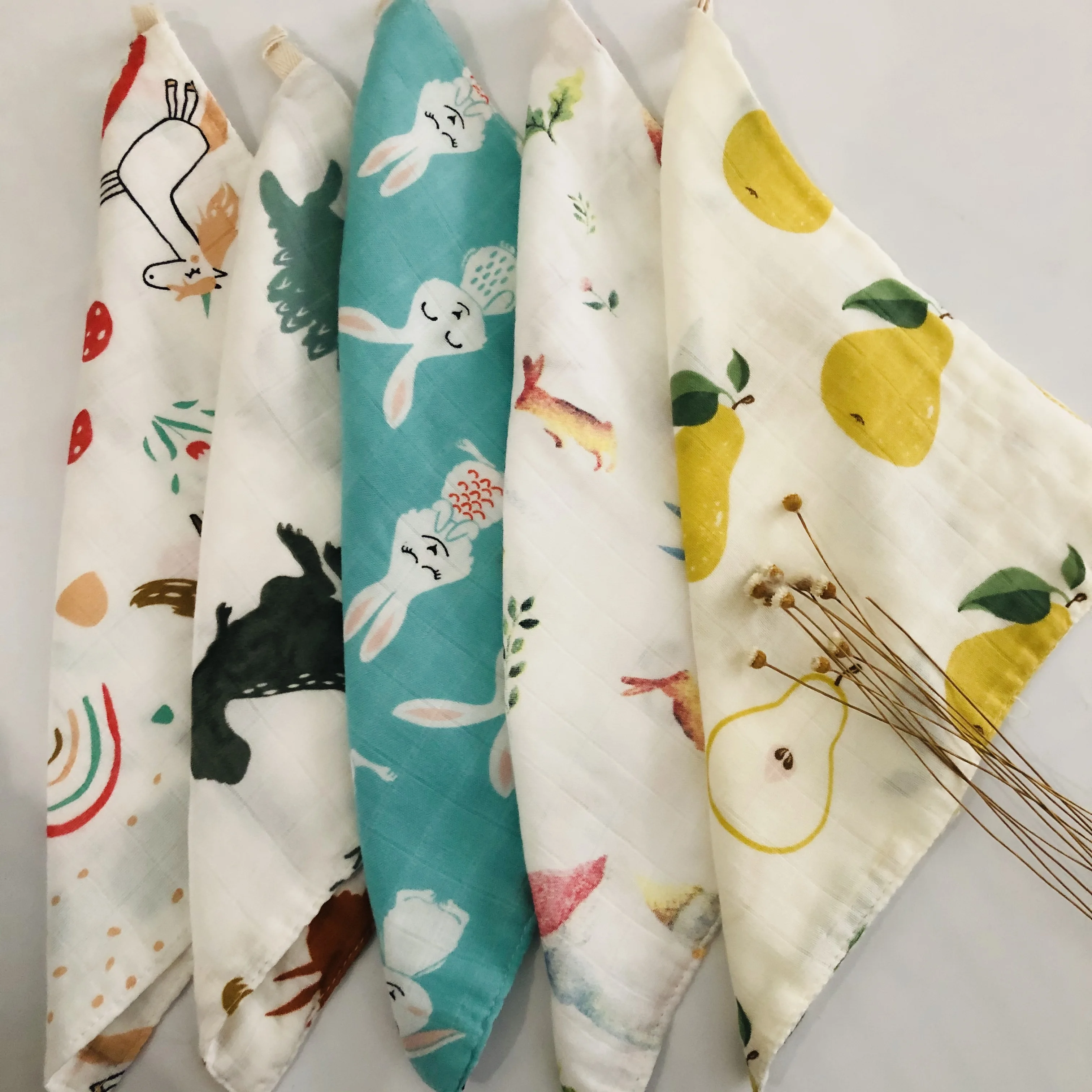 3 шт./лот детское муслиновое полотенце для рук детские полотенца кормления