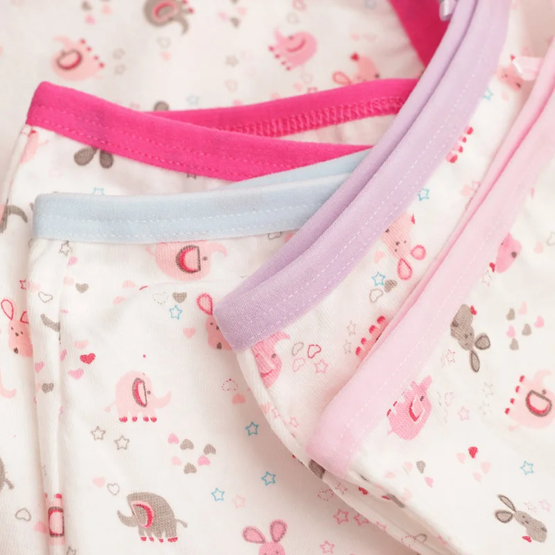 

1Pcs Children Kids Unisex Panties Cute Casual Comfortable Cartoon Baby Girl Elephant Print Cotton Underpants Boxer Shorts 111