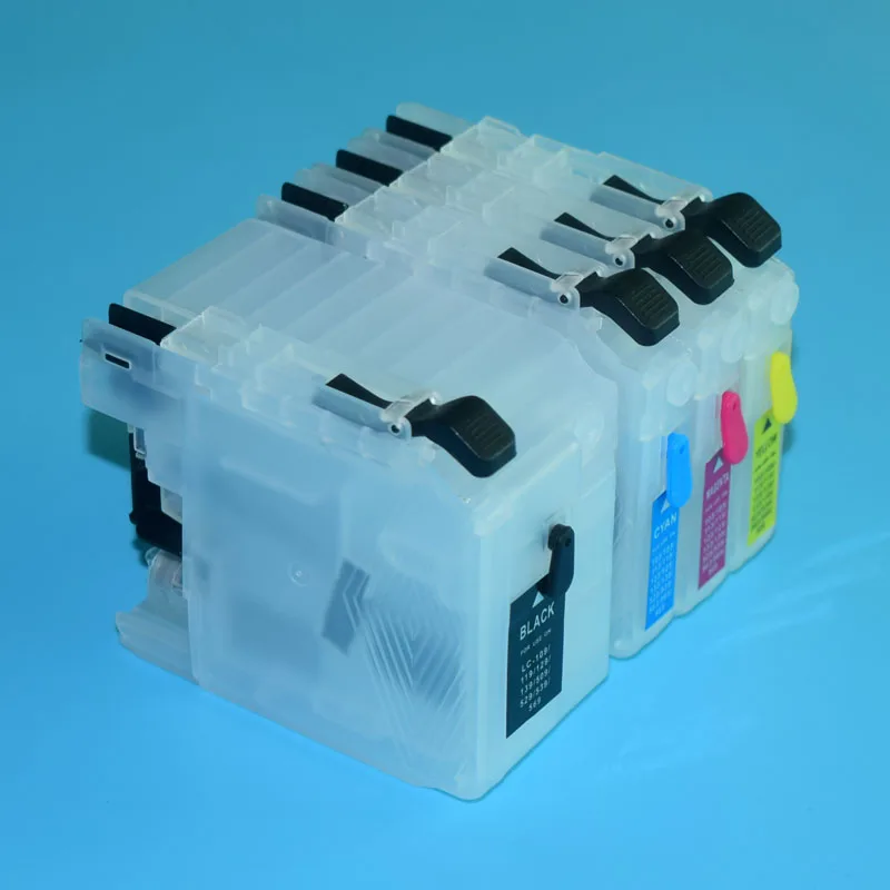 LC203 многоразовый чернильный картридж с чипом автосброса для принтеров Brother MFC-J4320DW