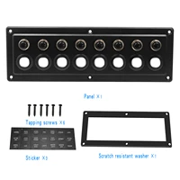 12 way single touch panel retrofit control 12 24v universal with swith for bus car yacht cabin etc free shipping