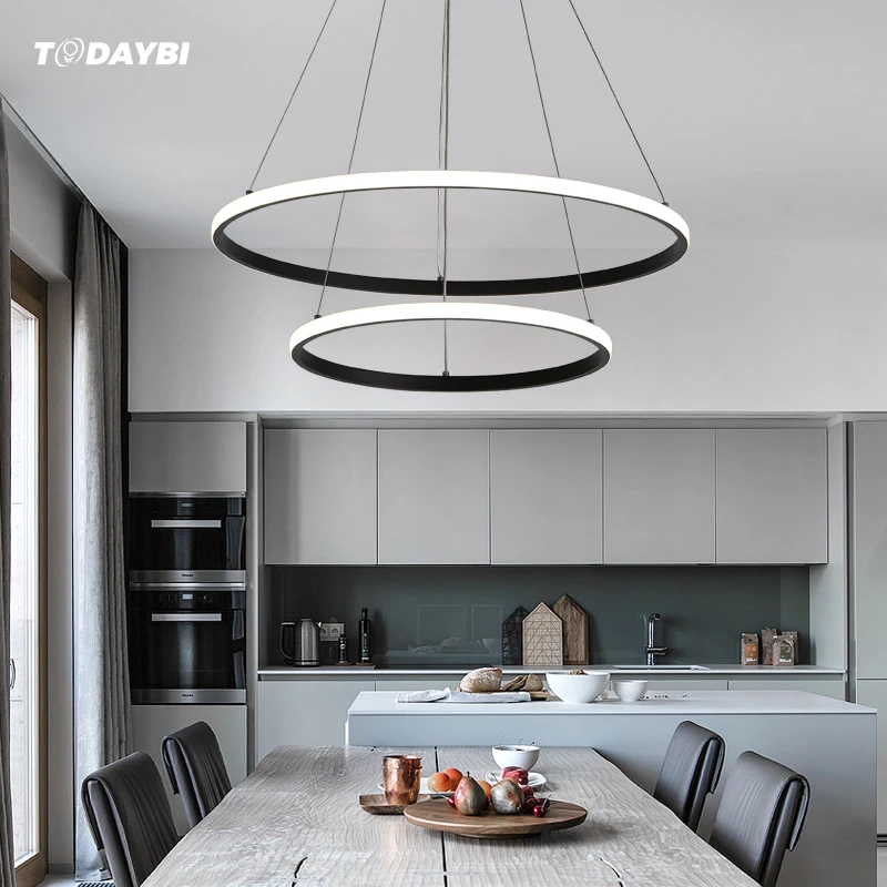 Современные светодиодный подвесные светильники Подвесная лампа для гостиной