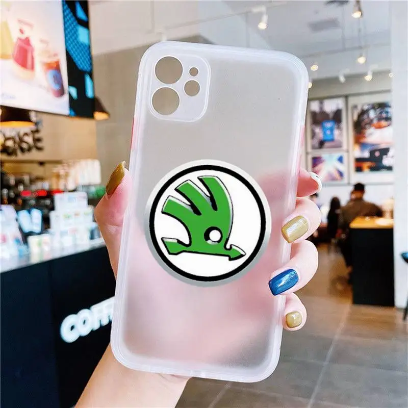 

High-end Design Quiksilver Phone Case White Transparent Matte For IPhone7 8 11 12 S Mini Pro X XS XR MAX Plus Cover Shell