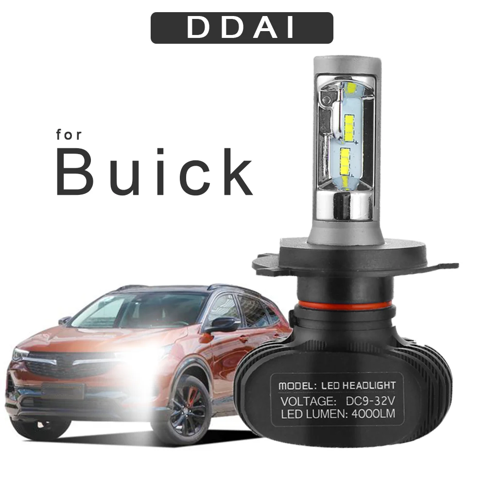 DDAI CSP автомобильные H4 Led H7 фары для Enclave Encore Envision EXCELLE GL8 VELITE 12V 50W 6000K авто