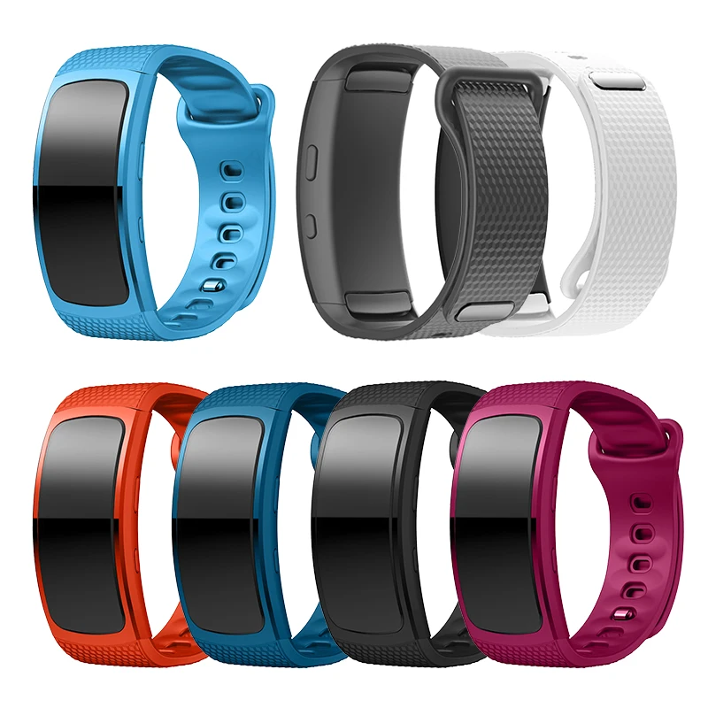 Силиконовый ремешок для samsung Galaxy gear Fit2 Pro ремешок для часов браслет ремни для samsung gear Fit 2 SM-R360
