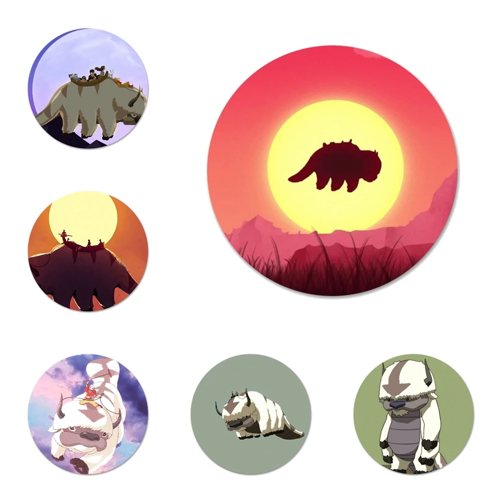 

Appa Yip Avatar Badge Брошь, заколка, аксессуары для украшения одежды и рюкзака