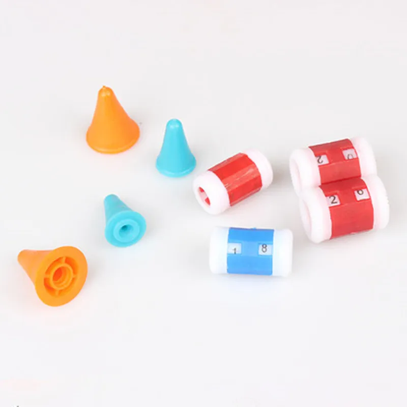 8 шт./компл. портативный пластиковый DIY гаджет трикотажный комплект трикотажные