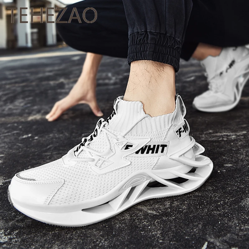 

Men Sports Shoes Are Lightweight Flexible Refreshing Breathable Cushioning and Decompression Trend Classic Men Running Shoes